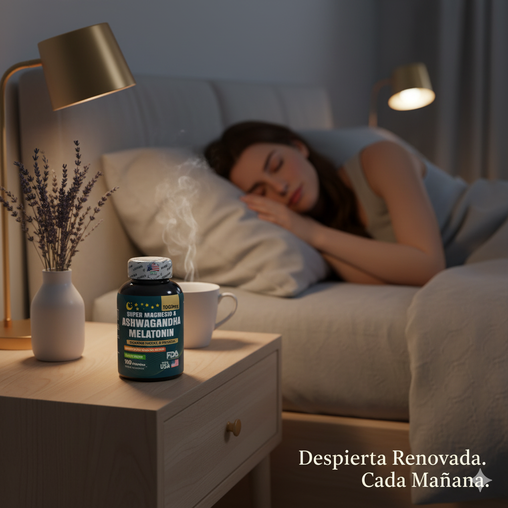 Adiós insomnio, ansiedad y cansancio mental!